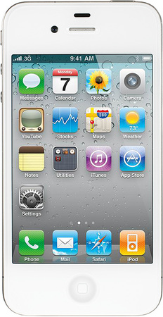Смартфон APPLE iPhone 4S 16GB White - Зеленодольск