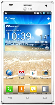 Смартфон LG Optimus 4X HD P880 White - Зеленодольск