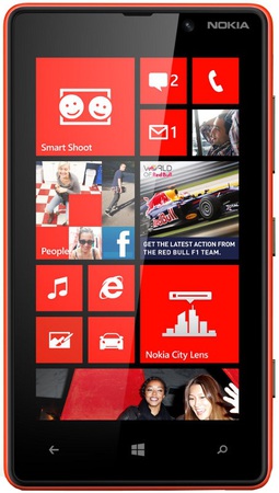 Смартфон Nokia Lumia 820 Red - Зеленодольск